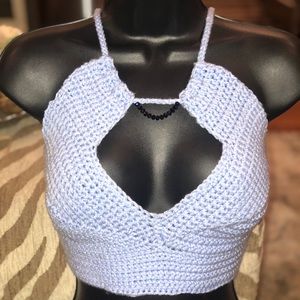 Crochet crop top